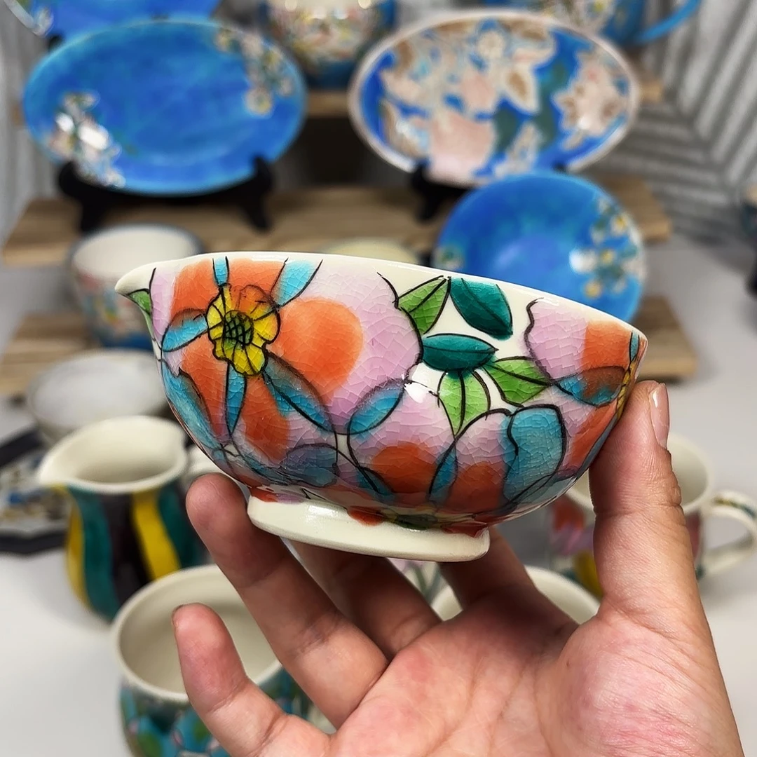 瓷石原进一葫芦片口杯