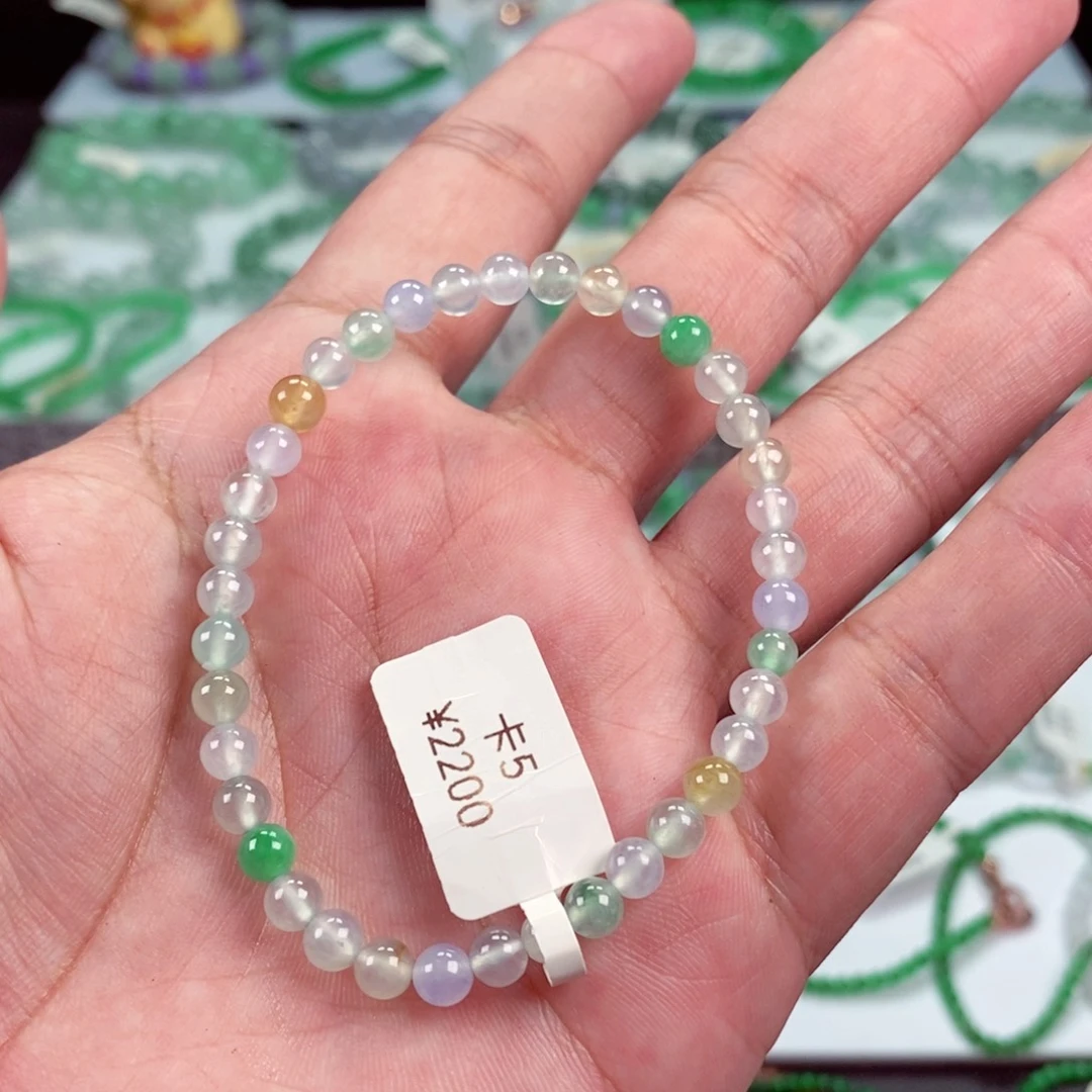 未镶嵌手链翡翠卡5