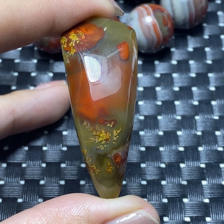 玛瑙/玉髓颈饰未镶嵌灵**蜜