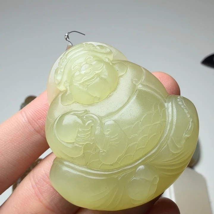 和田玉（糖玉）未镶嵌颈饰