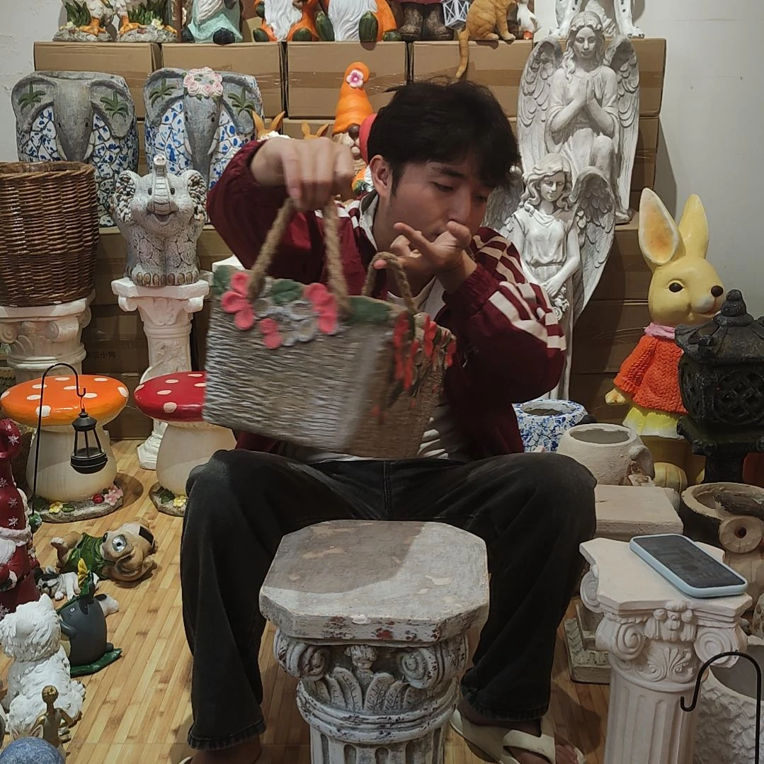 合成树脂长方形花缸