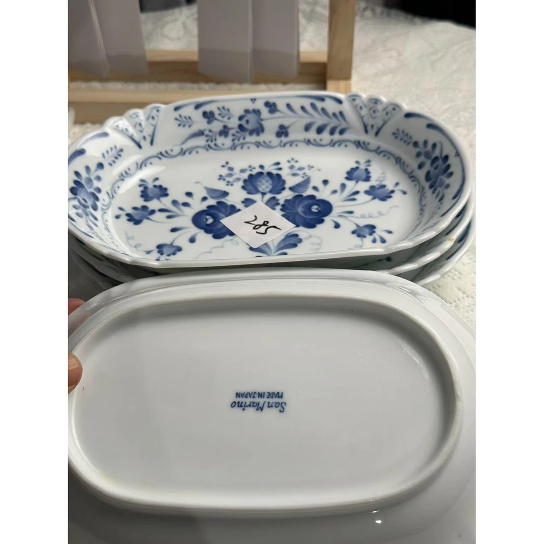 285孤品高端中古日瓷回流拍下备注标签序号香兰社深川制九谷三