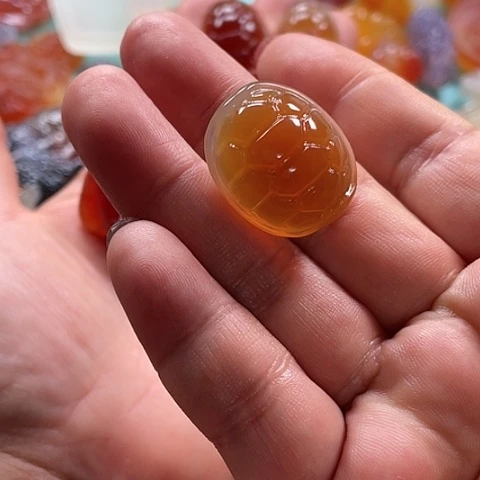 未镶嵌颈饰玛瑙/玉髓叶****