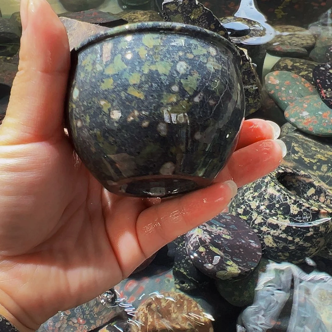 梅花玉鱼缸石茶周边