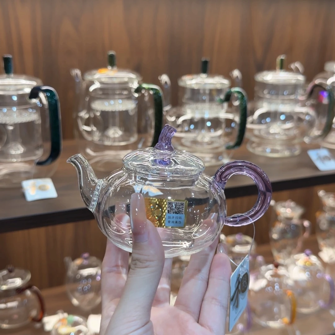 禾器福蔓壶浅紫色。。。
