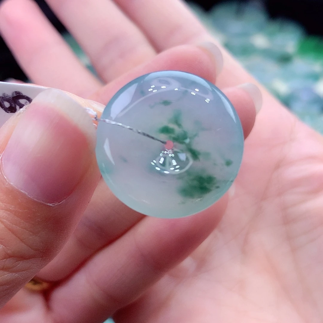 颈饰未镶嵌翡翠编号15尺寸22.7-5.9