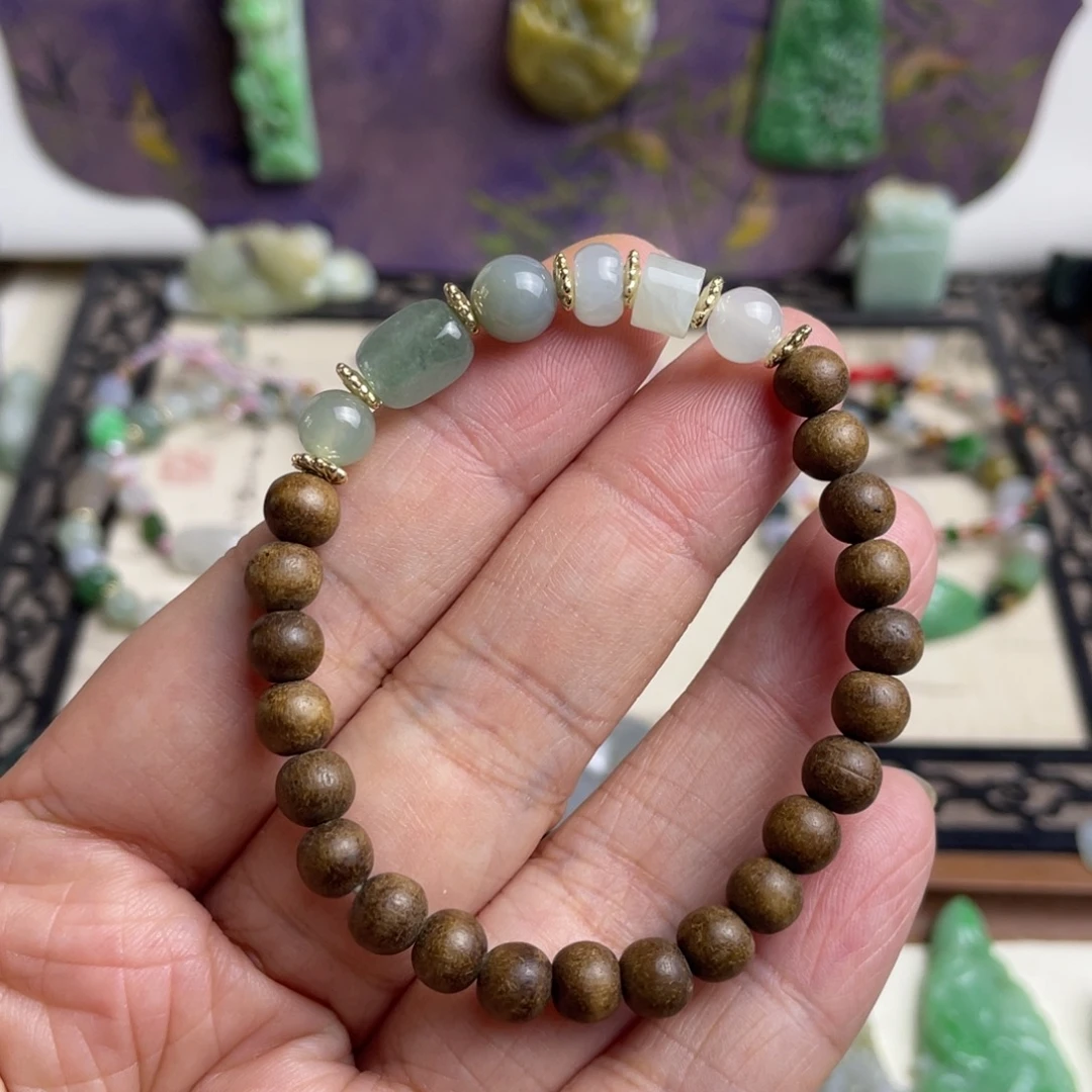 翡翠未镶嵌手链特价手链