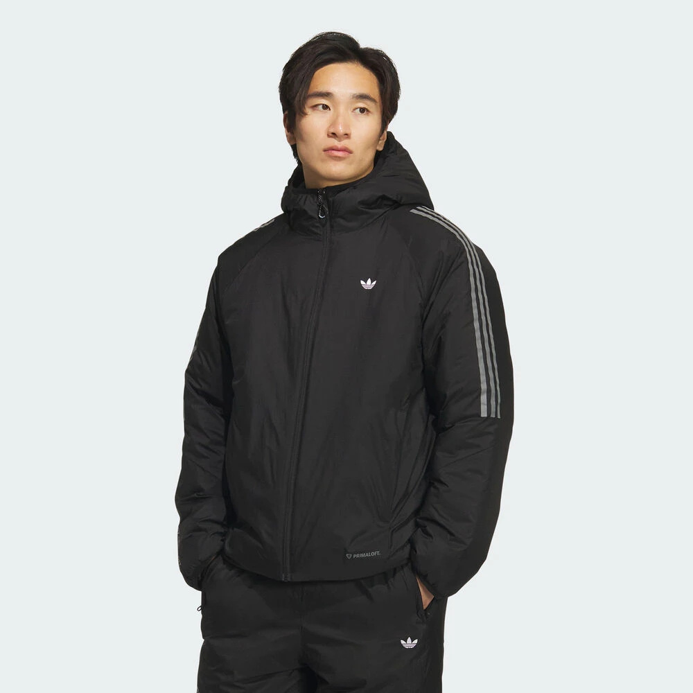 adidas 阿迪达斯三叶草男子TECH JKT M运动休闲棉服KH2024