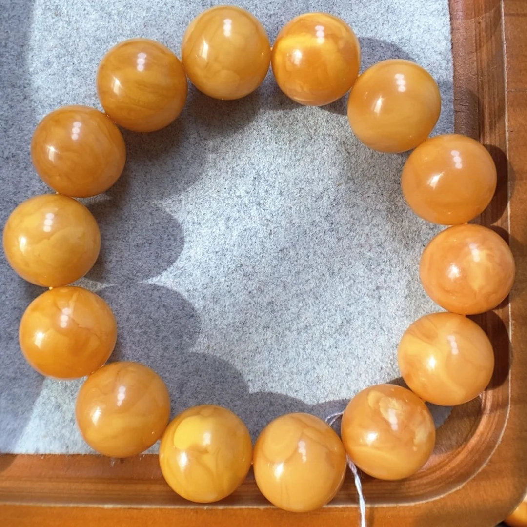 蜜蜡手串未镶嵌蜜蜡手串