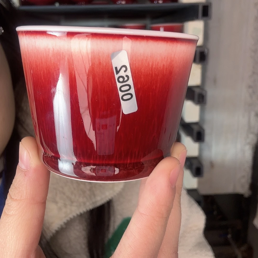 碗茶**雷景德镇郎红陶瓷