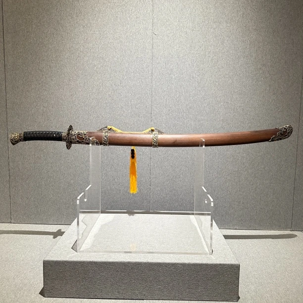 一千层黄铜清官刀周谊杰正武堂龙泉刀剑冷兵器未开刃