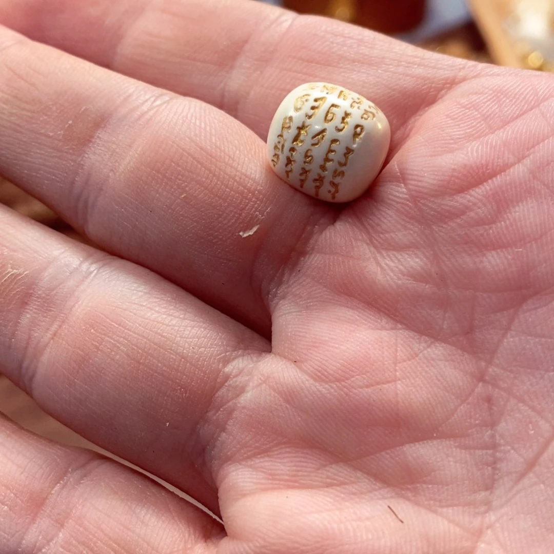 金刚菩提手串搓金锁骨珠