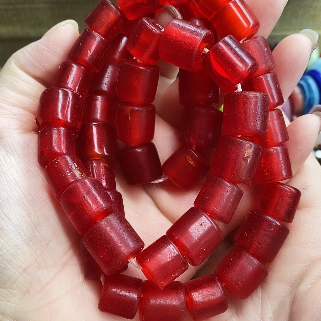 颈饰琉璃尼泊尔琉璃管016