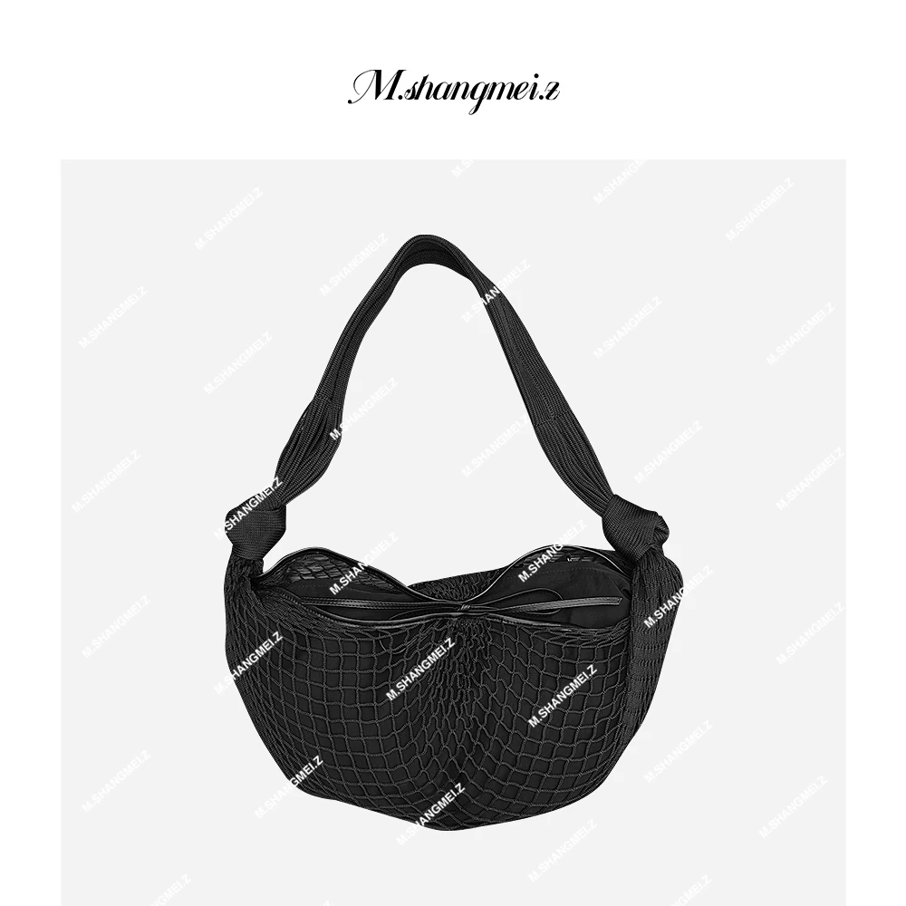 M.SHANGMEI.Z/沐熙美大哥个性百搭时尚运动暗黑潮流包包F05297