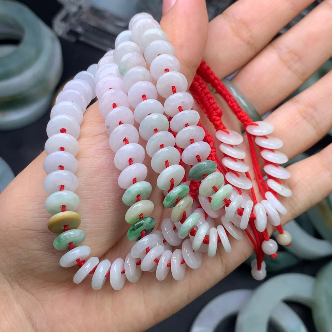 未镶嵌手链翡翠多样性
