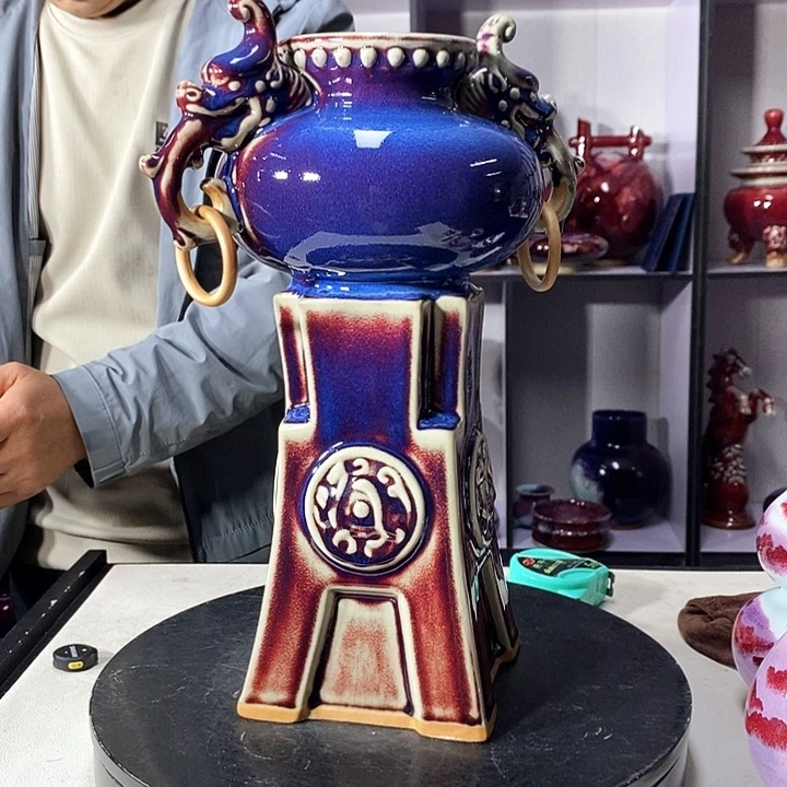 瓷片中国少垕精品钧瓷