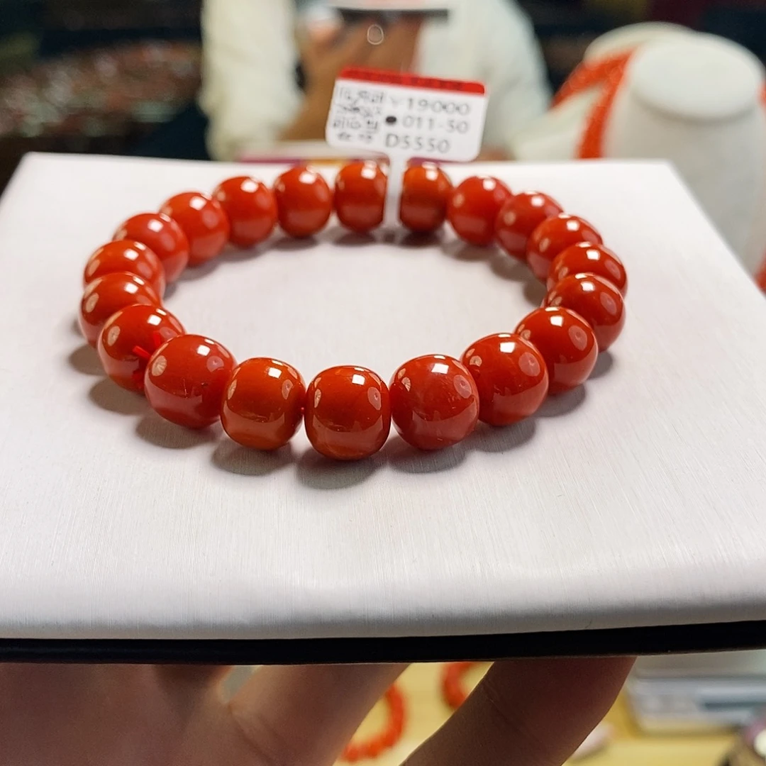 未镶嵌瓦西典藏    11mm  多样性发一南红玛瑙