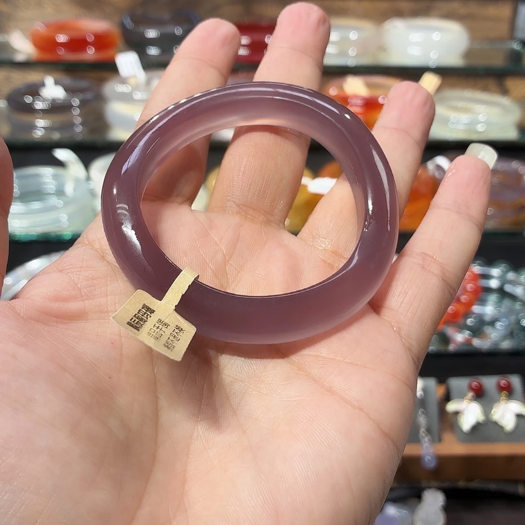 莹***子玛瑙/玉髓未镶嵌手镯