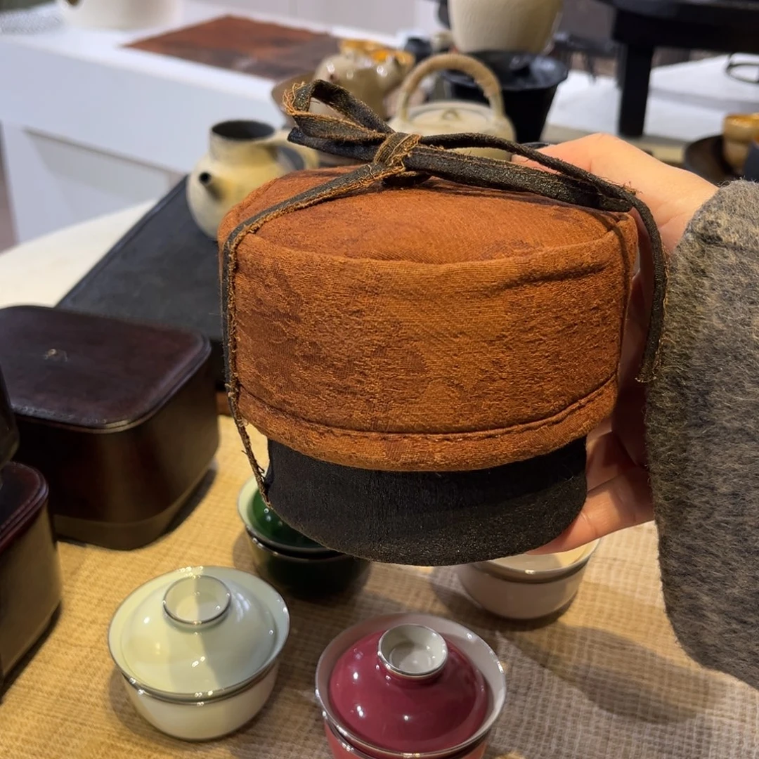 手工 香云纱 蛋糕包