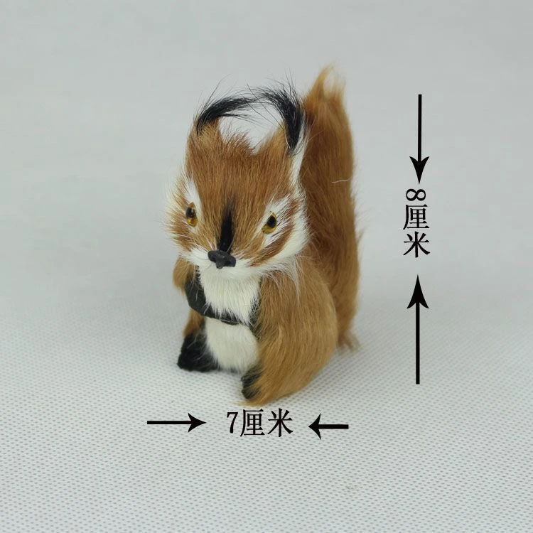 松鼠小松鼠玩偶玩具公仔动物模装饰魔王