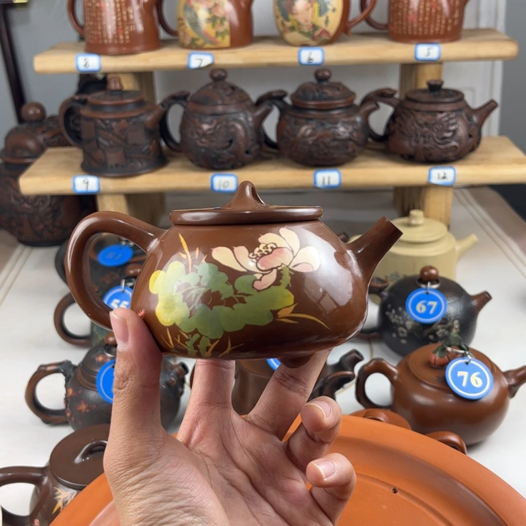 壶煎***馍瑕疵福利建水紫陶全手工制作，老匠人精工制作