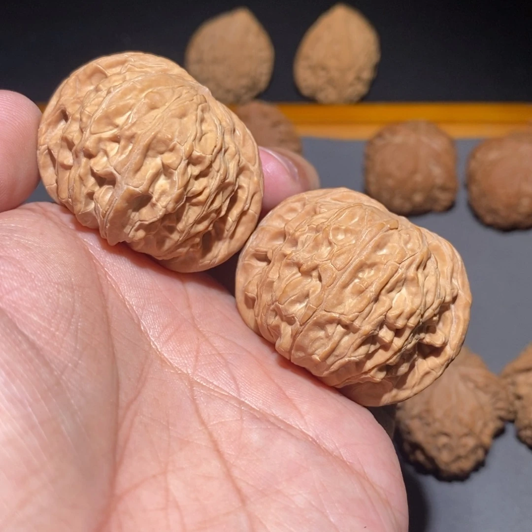 文玩核桃吊坠43磨盘全品