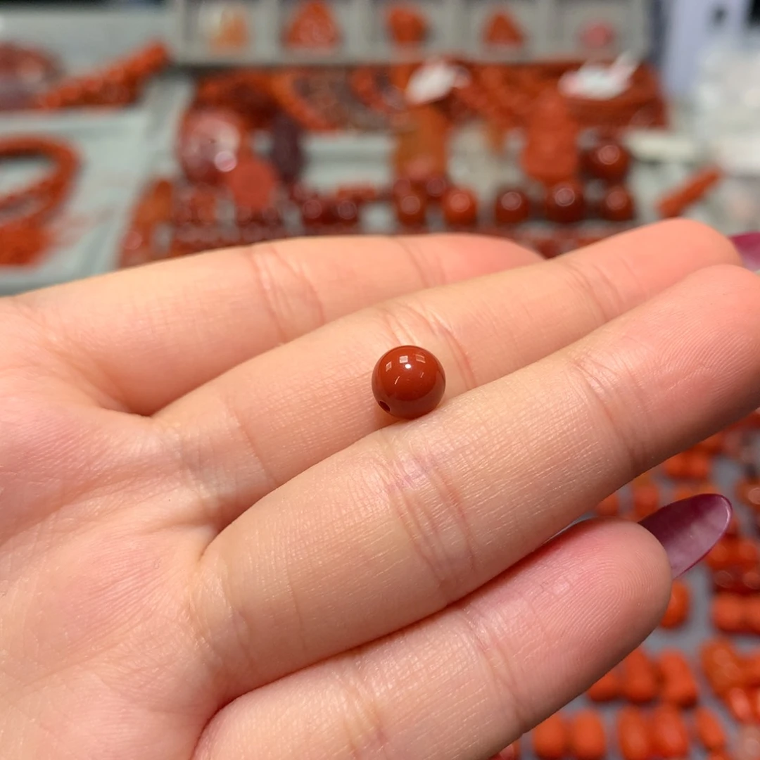 【闪购商品】南红玛瑙圆珠6+未镶嵌赵****