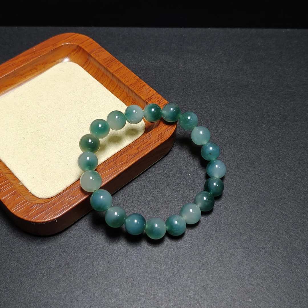 [停业清货]冰绿飘花10m手链百搭-033-多样性发一