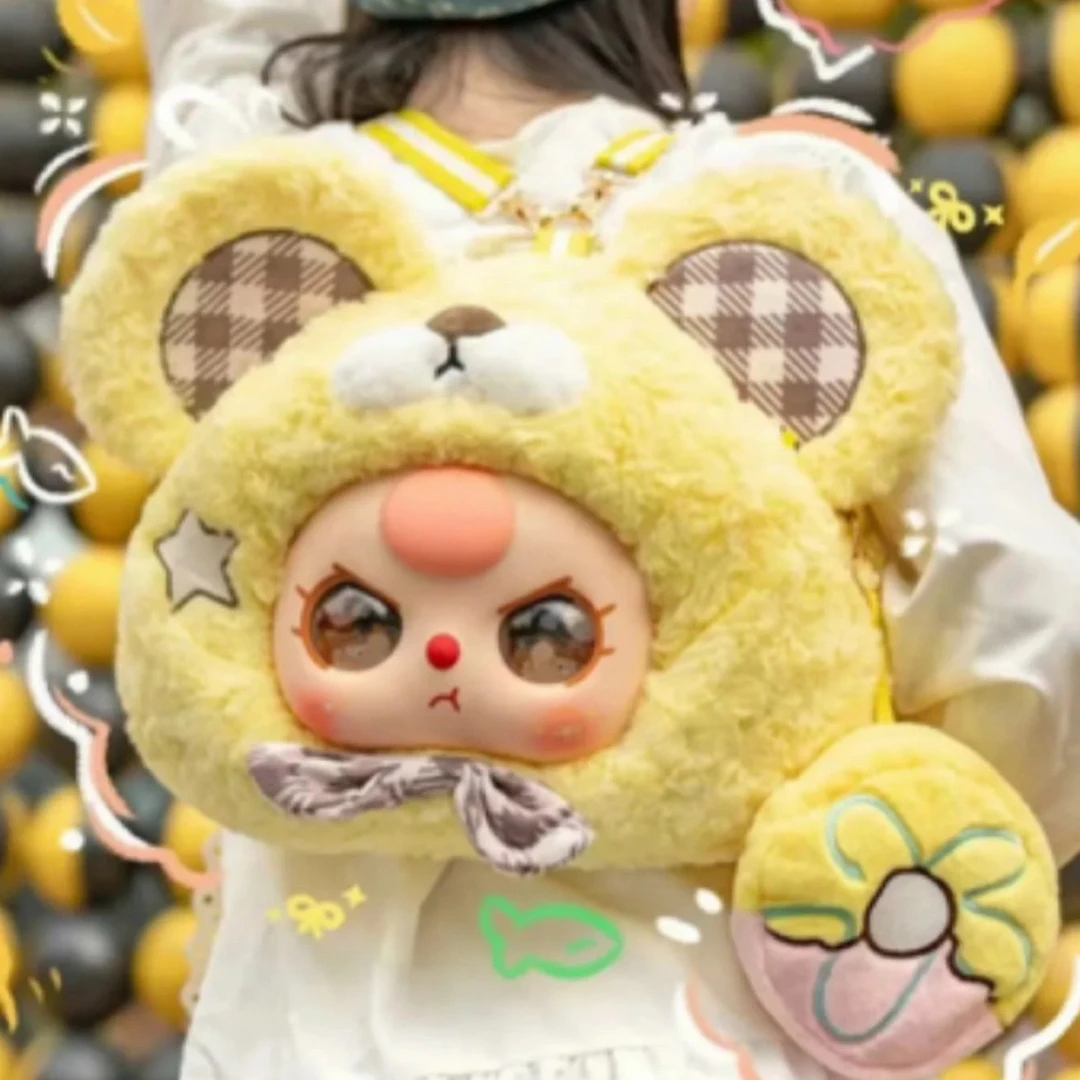 娃三岁童话大头包毛绒盲盒潮玩公仔摆件背包