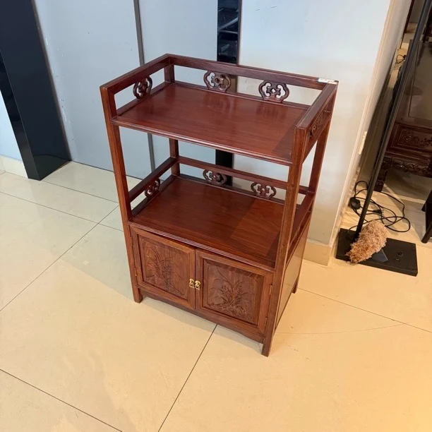 木换金  红木茶水柜非洲花梨小茶水柜花梨客厅中式家具微波炉边柜