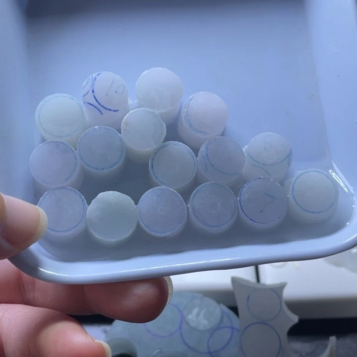 定制翡翠未镶嵌包工珠子