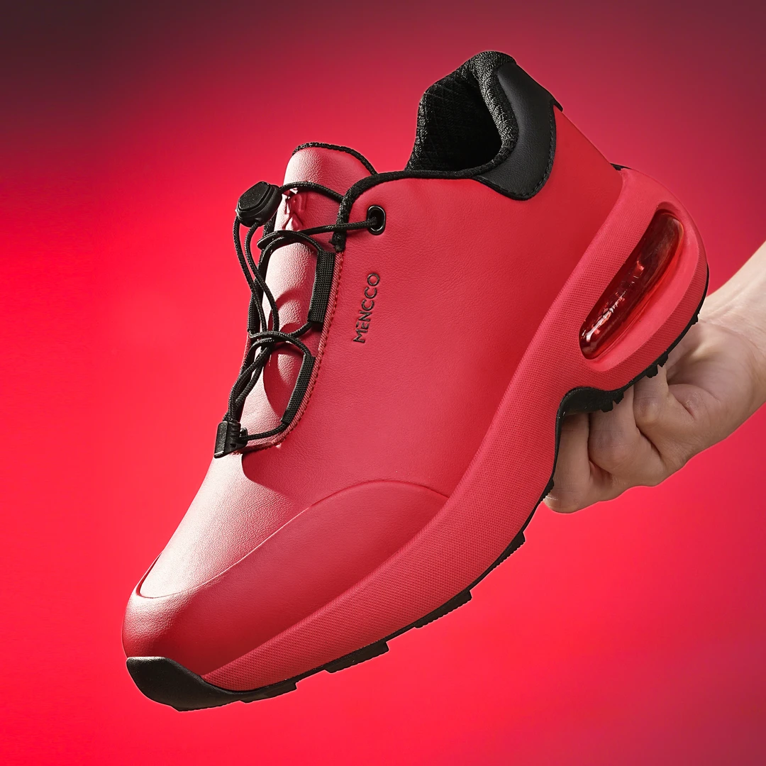 【靠谱的杰哥专属】曼克鸿运当头真皮免系带舒适潮流运动鞋 2902