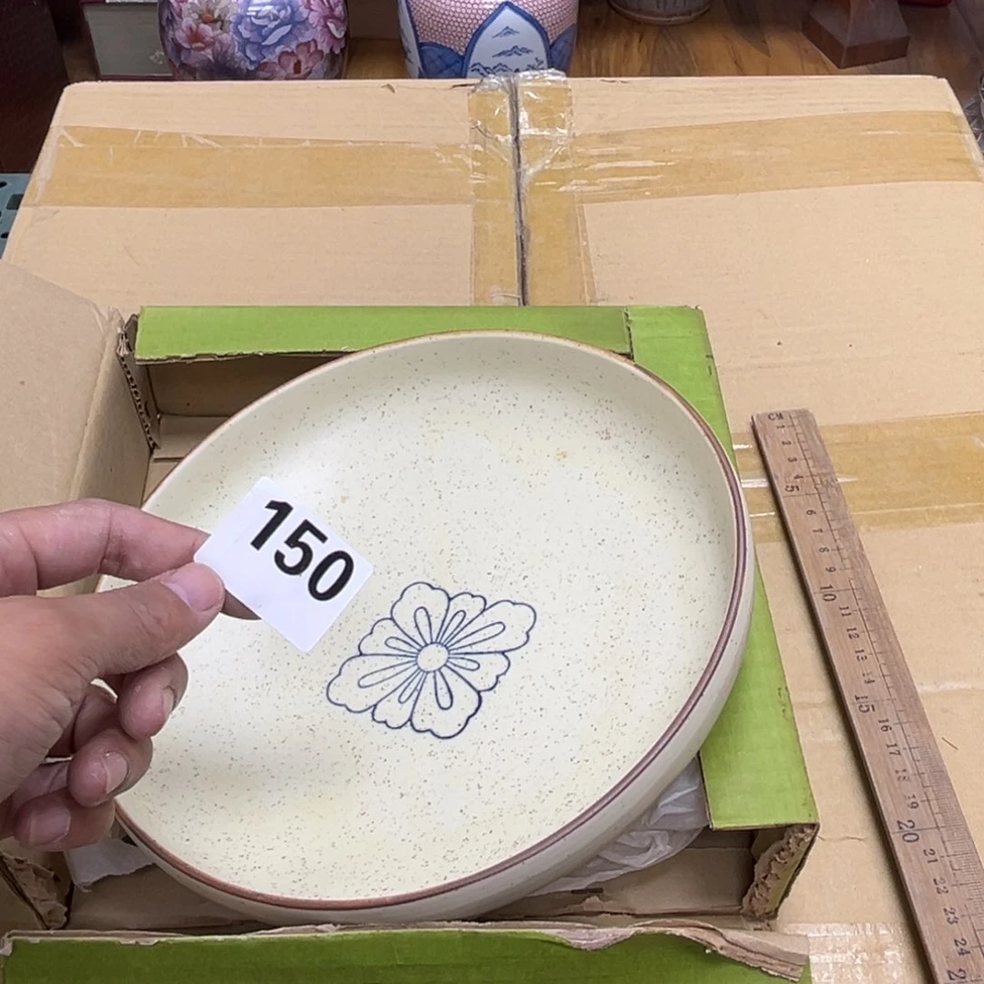 瓷片摆件工艺品瓷器摆件777