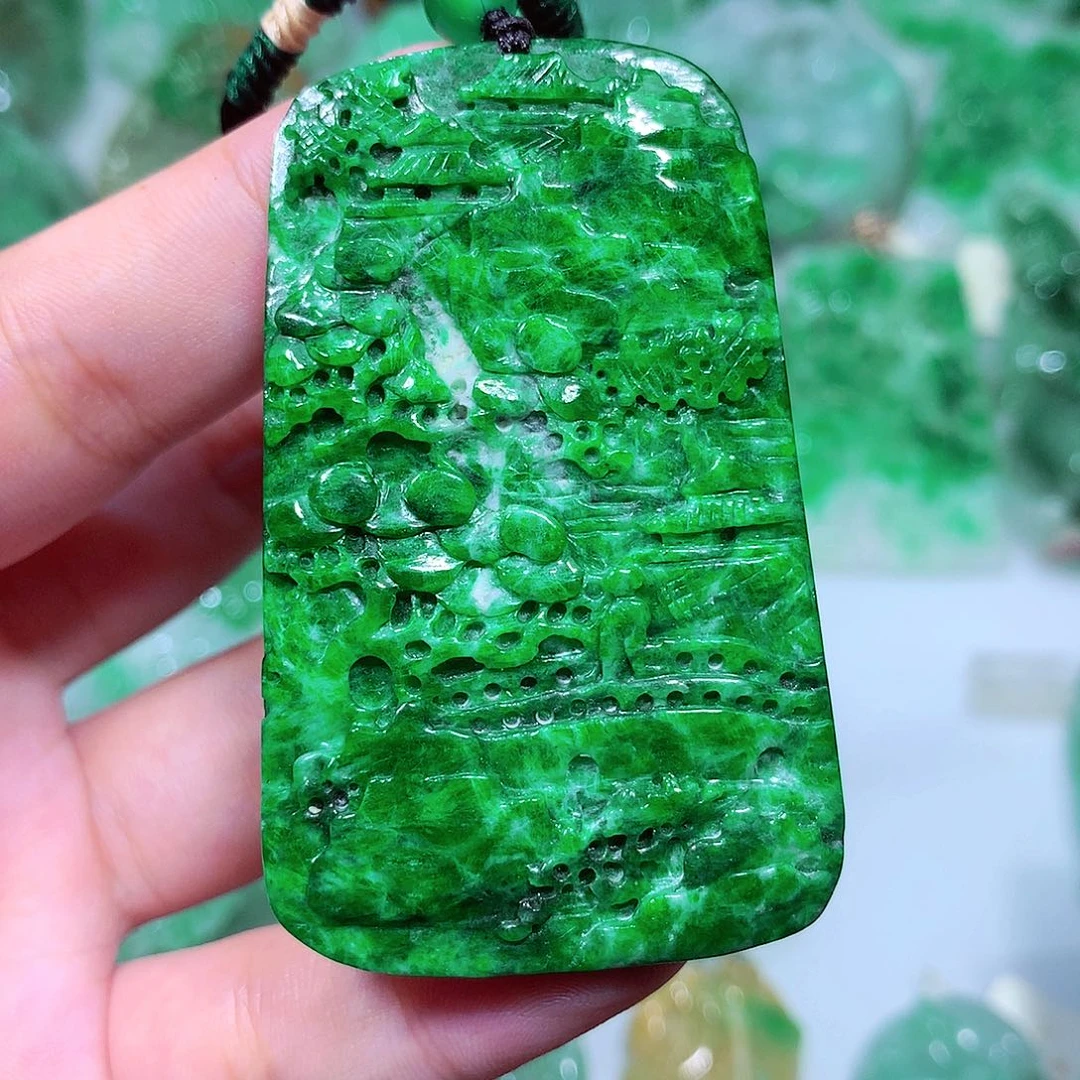 吊坠(不含链)未镶嵌翡翠