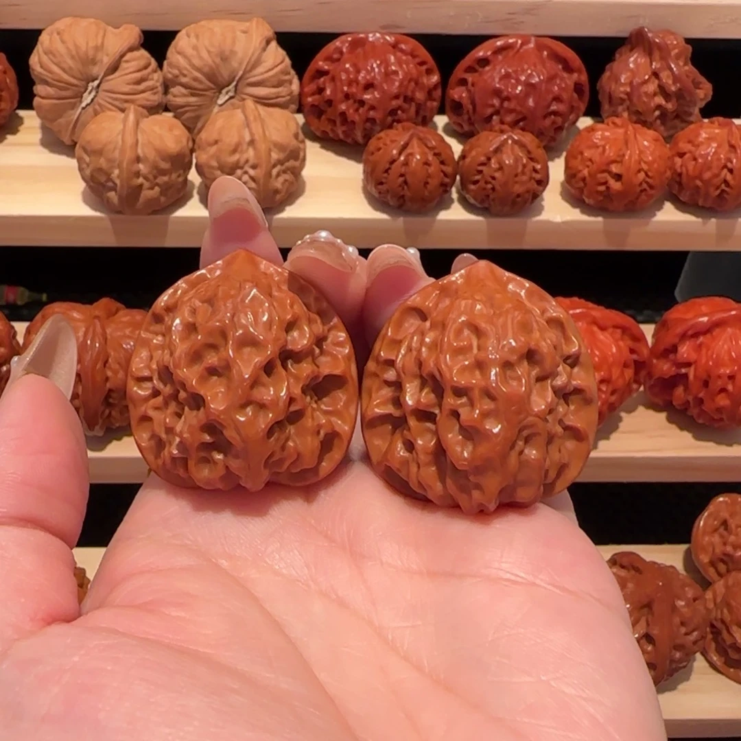 文玩核桃吊坠野生白蛇谷35精品2025