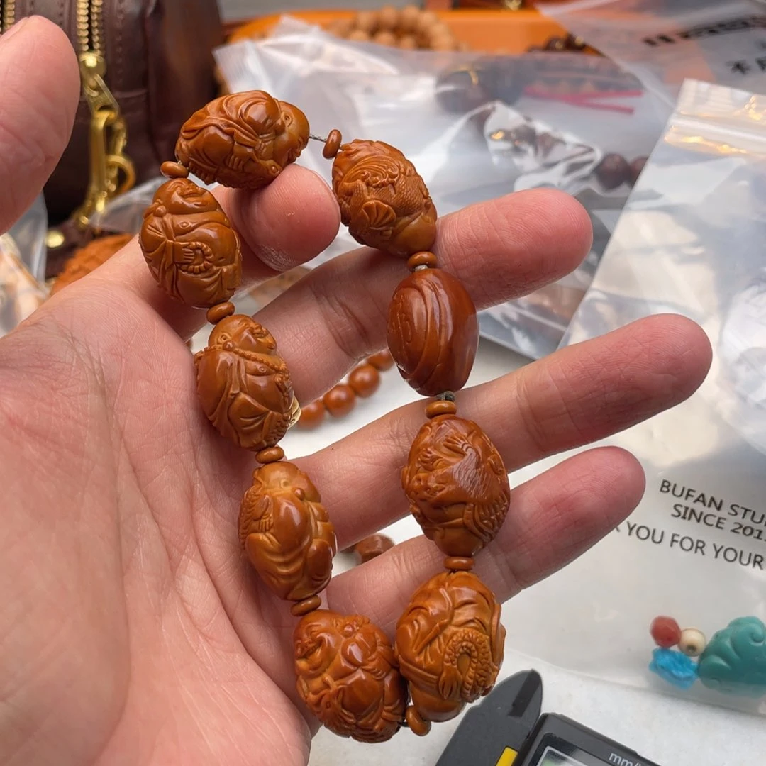 草珠菩提吊坠橄榄核