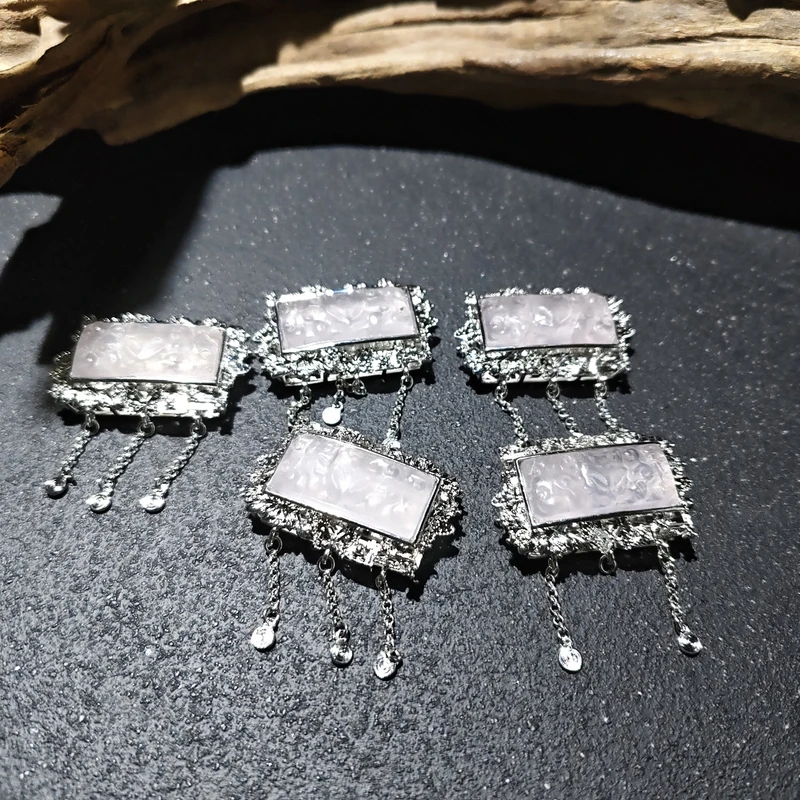 【黑胖珠宝】H1520 天然粉晶狐牌吊坠多样性发其一