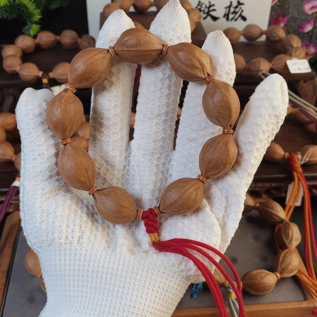 手串橄榄核原生态梅林铁核19*28