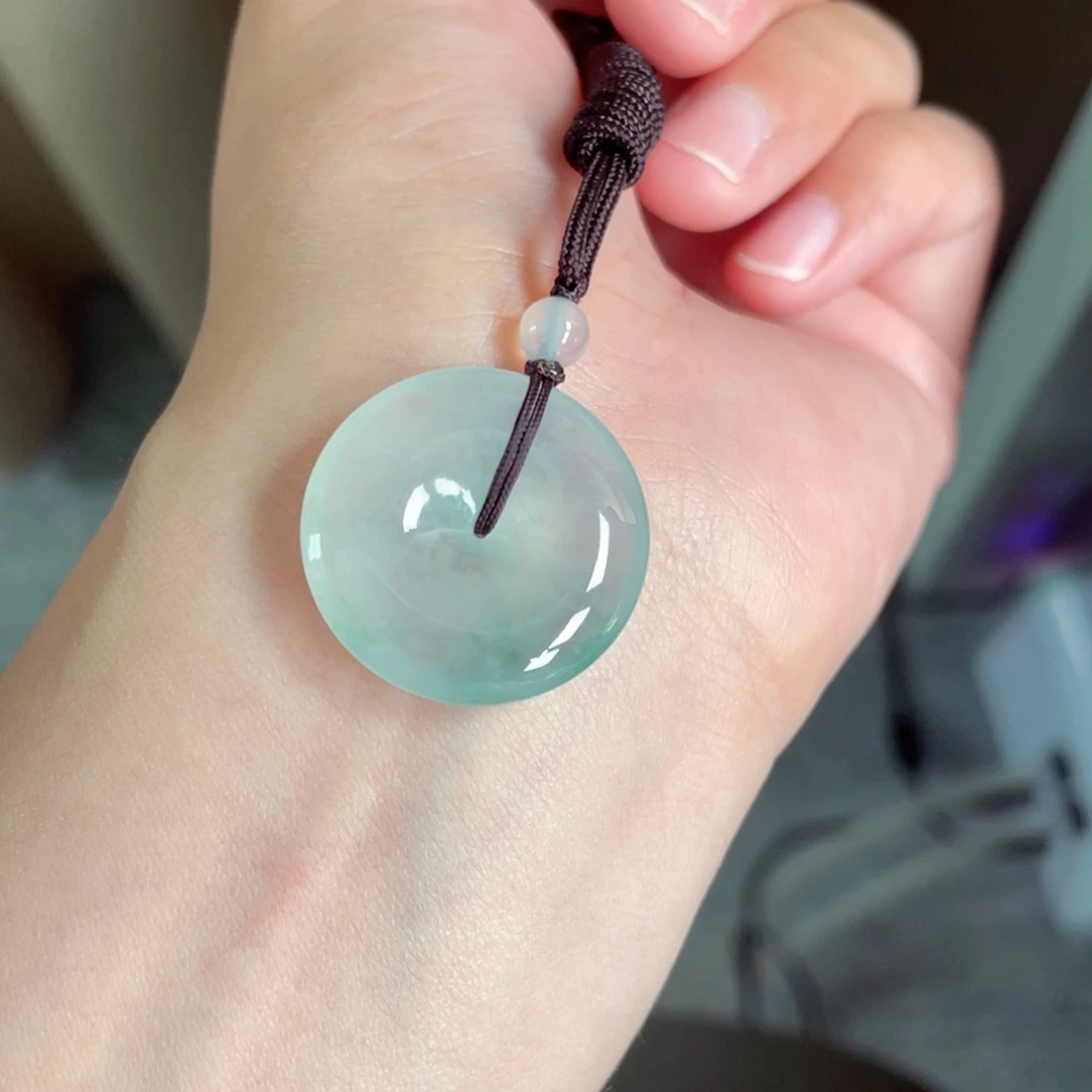 翡翠未镶嵌颈饰扣子