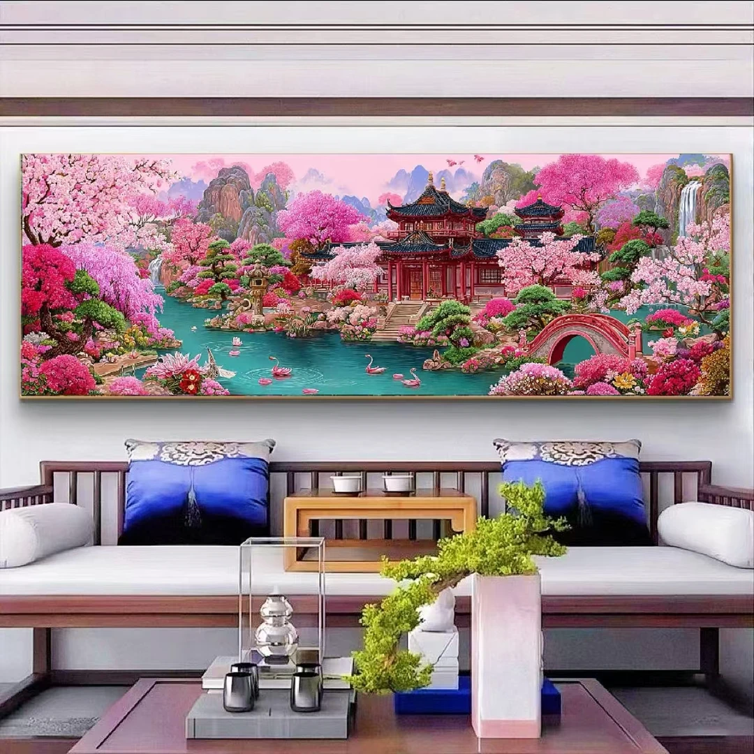 情络甄选 原创版权定制十字绣醉红颜f2620 54个色