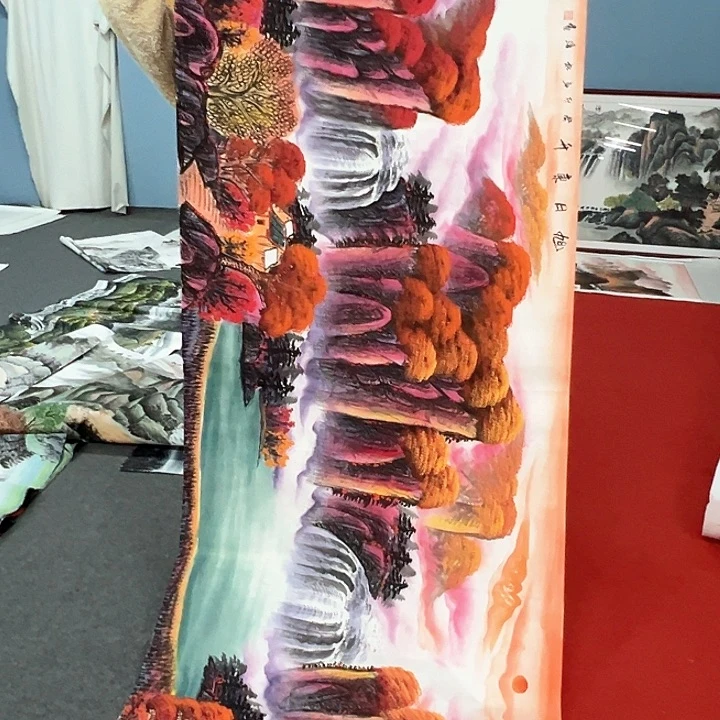 国画纯手绘作品欣赏作品