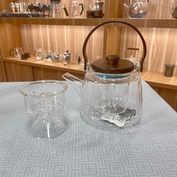 玻璃煮茶壶2025新款泡茶家用明火耐高温电陶炉围炉煮茶烧水壶茶具