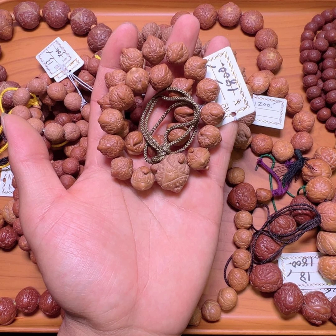 .****龙脊菩提吊坠凤眼串 23籽