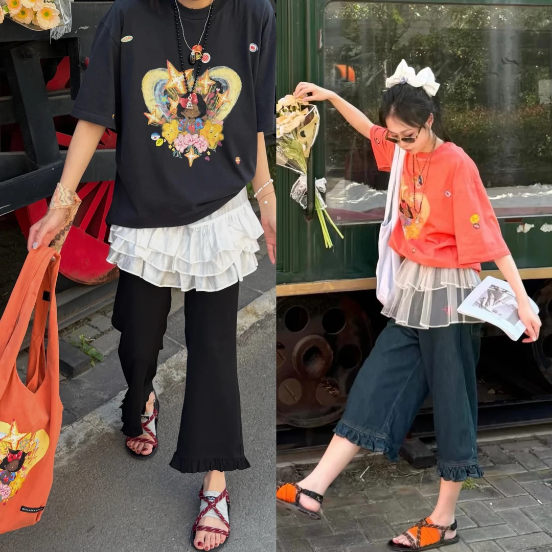 XIHhaokan恶搞手绘水果T恤