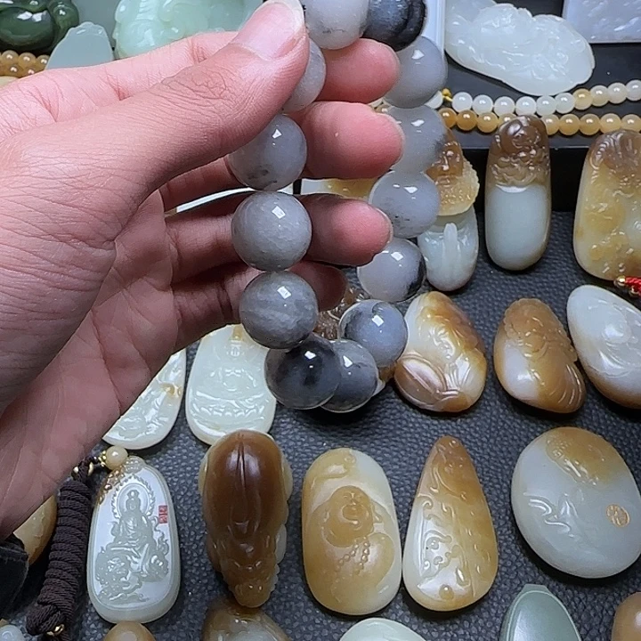 石英质玉合金手链