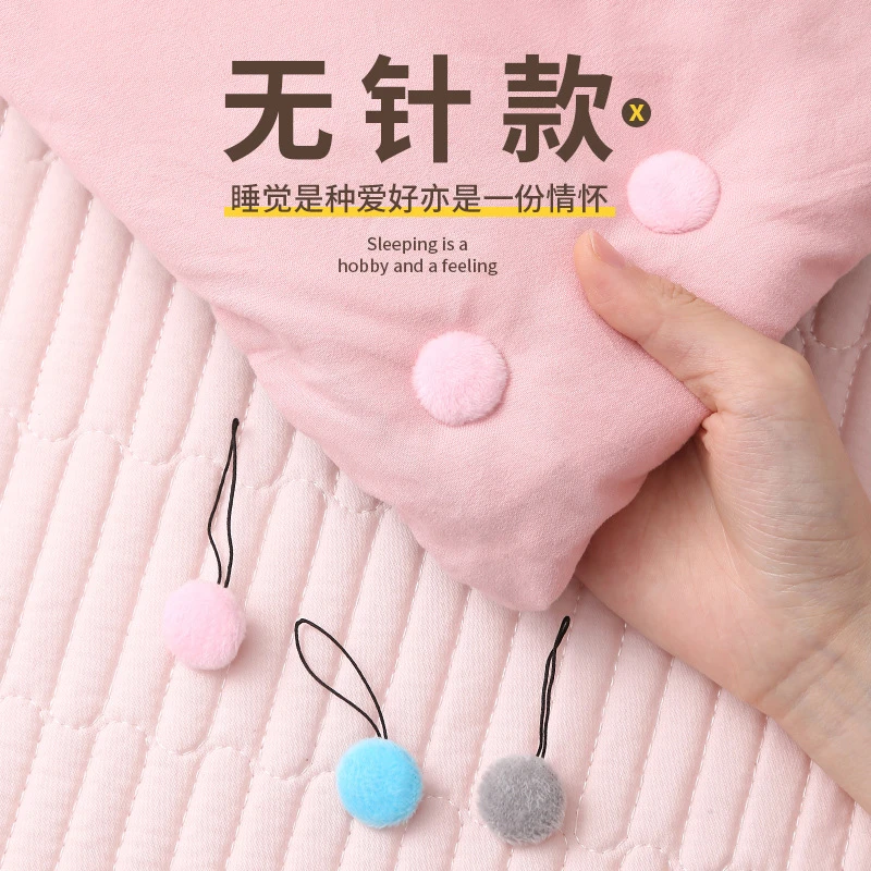 被子固定器新款防跑被无针隐形被套被罩无痕扣订床单棉被神器