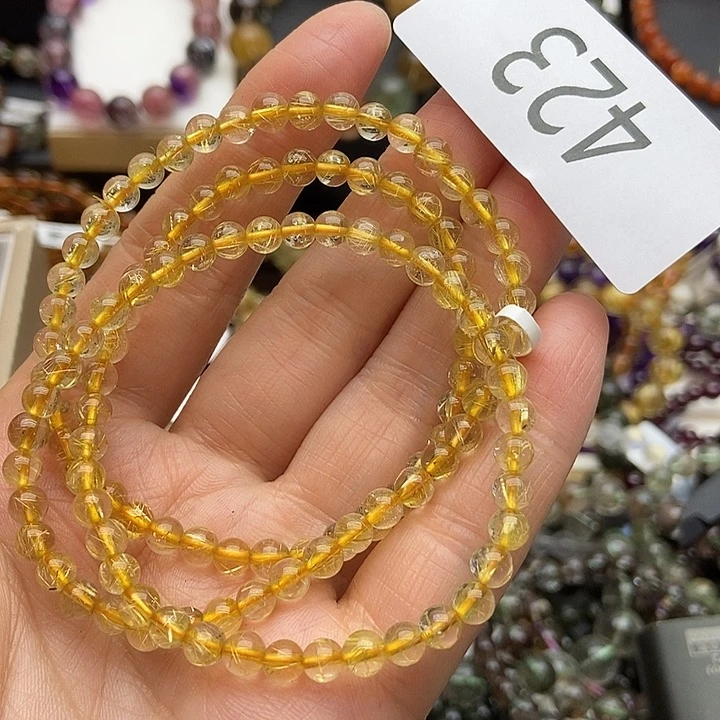 水晶手链未镶嵌手串