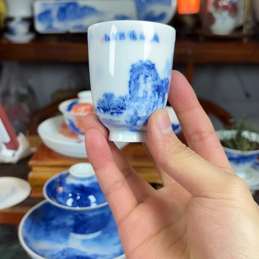 王*水王庆龙老师手绘陶瓷