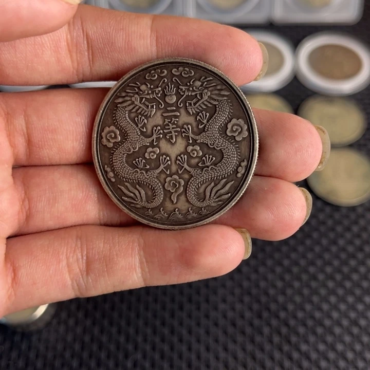 金属大头龙洋船洋工艺品