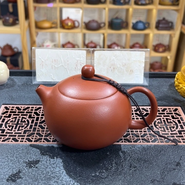 紫砂紫砂朱泥大西施